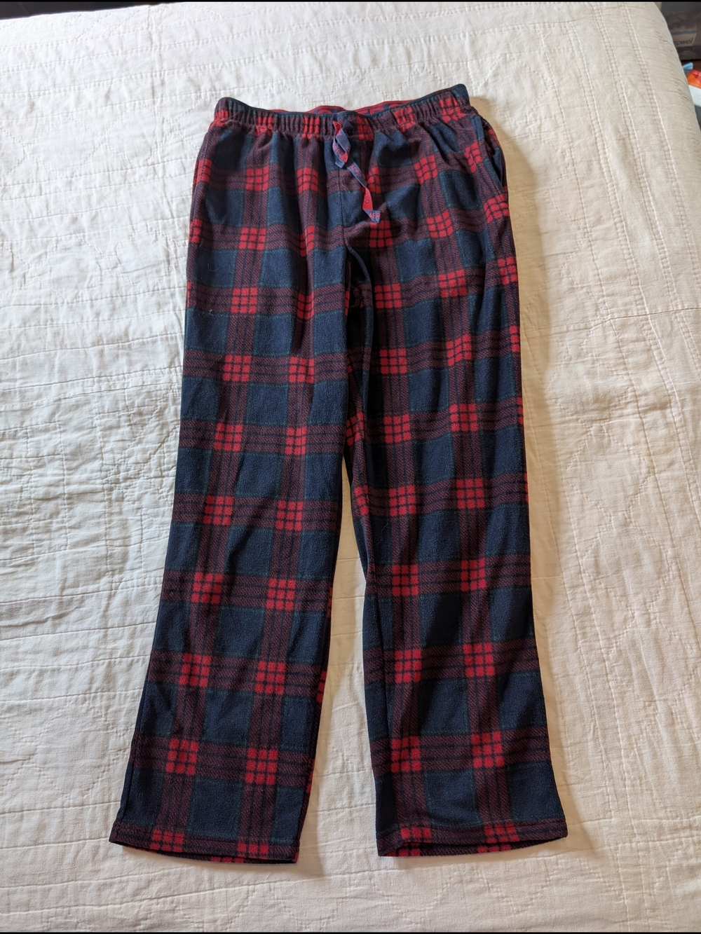Aeropostale Red and Blue Plaid Lounge Pants